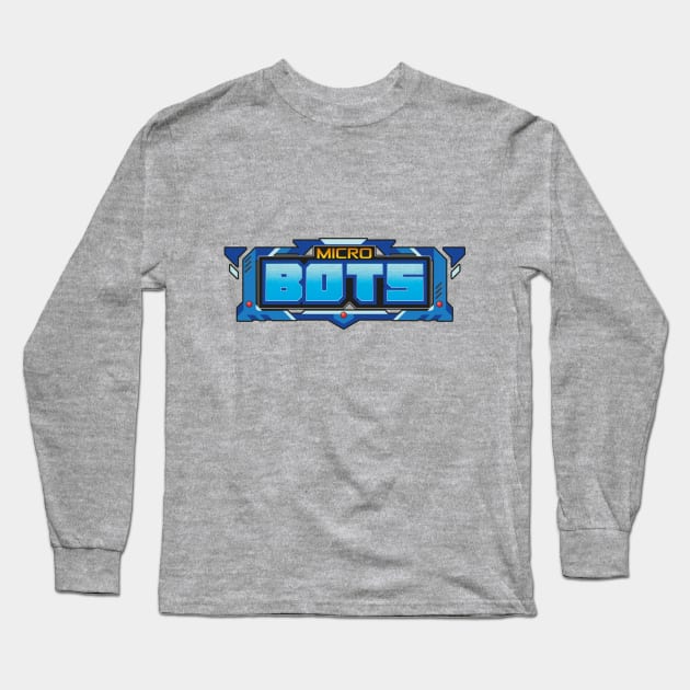 Micro Bots Logo Long Sleeve T-Shirt by Prometheus Game Labs